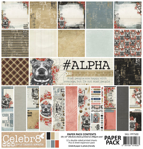 CELEBR8 Paper Pack | #ALPHA