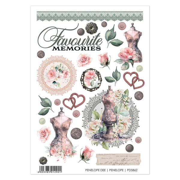 PENELOPE DEE Penelope | A5 Paper Sticker Sheet