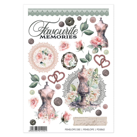 PENELOPE DEE Penelope | A5 Paper Sticker Sheet