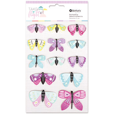 ROSIE'S STUDIO Take Flight | Butterfly Embellishments