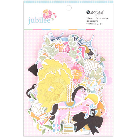 ROSIE'S STUDIO Jubilee | Cardstock Die-Cuts Ephemera