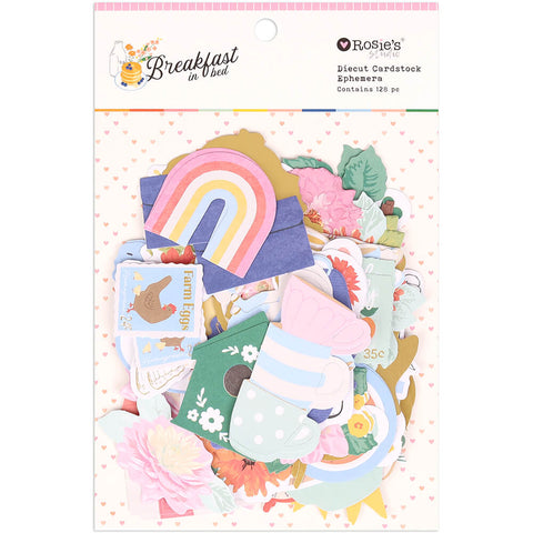 ROSIE'S STUDIO Breakfast in Bed | Die-Cut Cardstock Ephemera