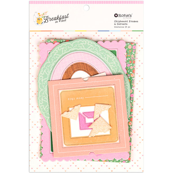 ROSIE'S STUDIO Breakfast in Bed | Chipboard Frames & Corners