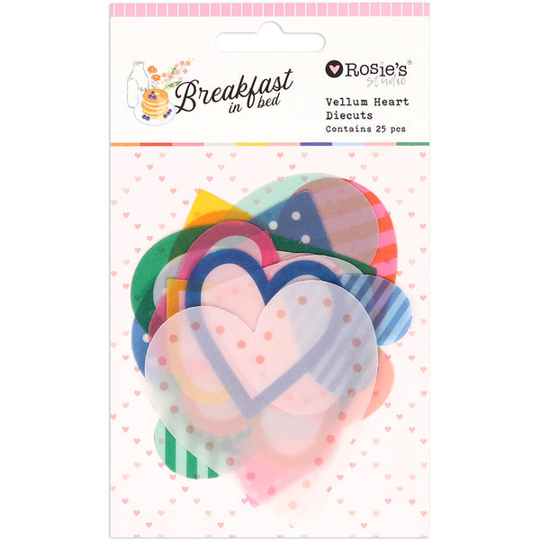 ROSIE'S STUDIO Breakfast in Bed | Vellum Die-Cuts