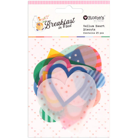 ROSIE'S STUDIO Breakfast in Bed | Vellum Die-Cuts