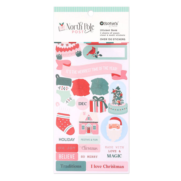ROSIE'S STUDIO North Pole Post | Sticker Book