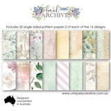 UNIQUELY CREATIVE Collection Pack | Floral Archives | 6x6