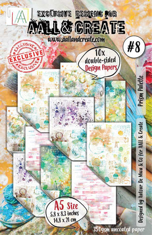 AALL & CREATE DESIGN PAPERS | #8 | Prism Palette