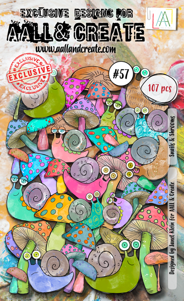 AALL & CREATE EPHEMERA | #57| Snails & Shrooms