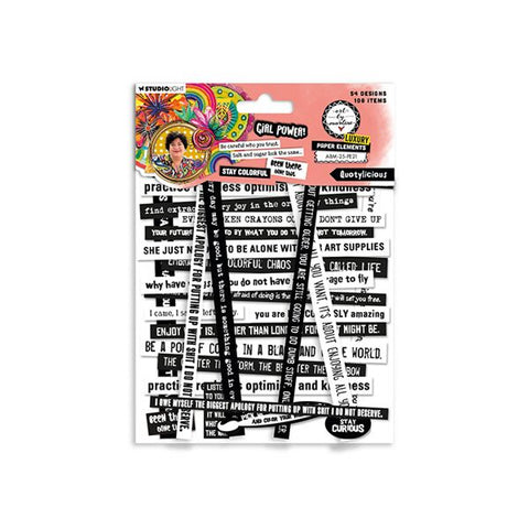 STUDIOLIGHT | Art By Marlene | Luxury Paper Elements | Quotylicious