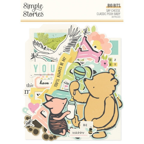 SIMPLE STORIES Say Cheese Classic Pooh Baby | Big Bits