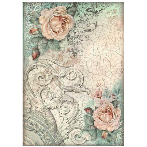 STAMPERIA Brocante Antiques | Rice Paper | Roses