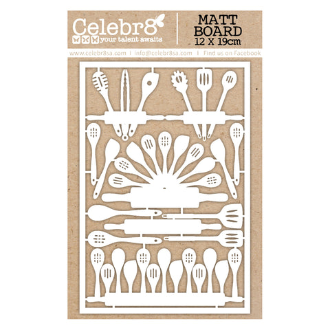 CELEBR8 Farmhouse Kitchen | Matt Board Equi | Utensils