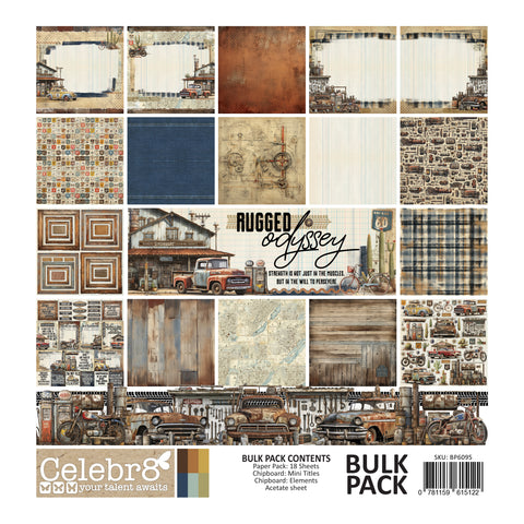 CELEBR8  Paper Pack | Rugged Odyssey
