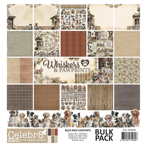 CELEBR8  Bulk Pack | Whiskers & Pawprints
