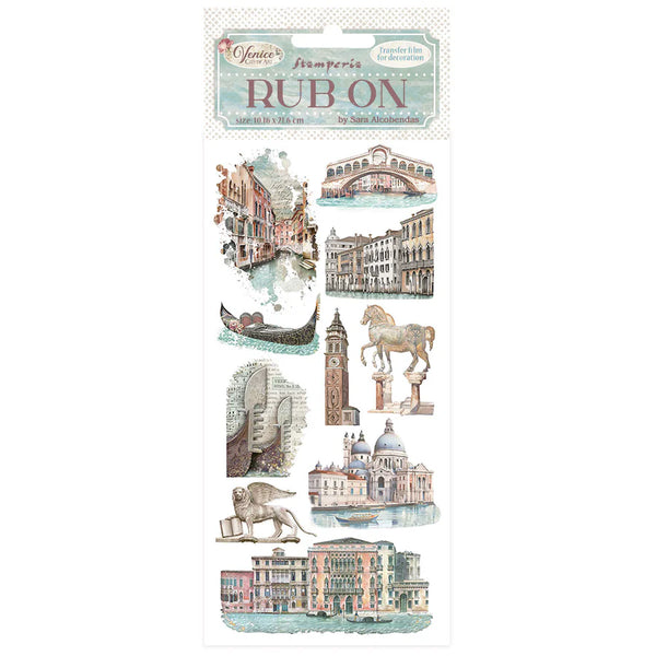 STAMPERIA Rub-Ons | Venice City Of Art | Monuments
