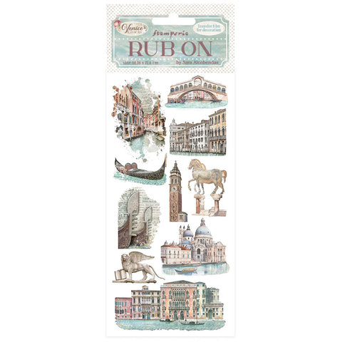 STAMPERIA Rub-Ons | Venice City Of Art | Monuments