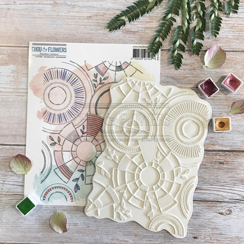CHOU&FLOWERS Chronodex | Cling Stamp | JOU115