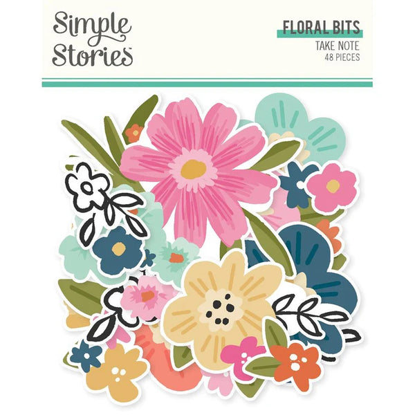 SIMPLE STORIES Take Note | Floral Bits