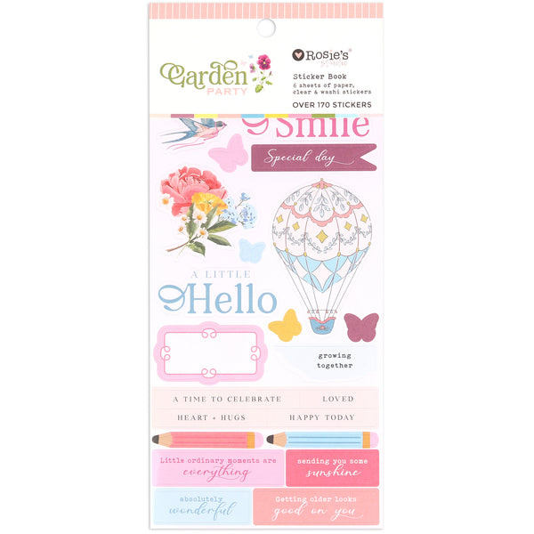 ROSIE'S STUDIO Garden Party | Sticker Book