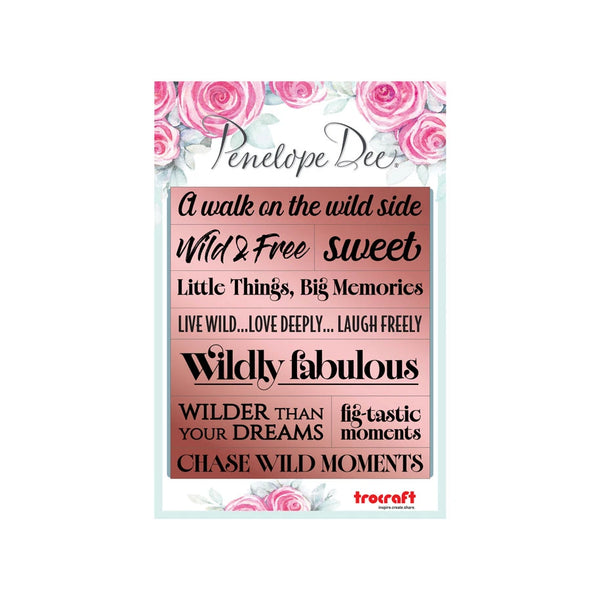 PENELOPE DEE Wild Fig | Acrylic Journal Strips