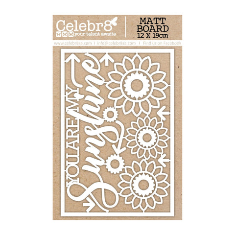 CELEBR8 Sunlit Moments | Matt Board Equi | Design 1