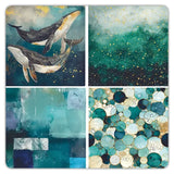 FUNKY FOSSIL Paper Pack | Ocean Dreams | 8x8