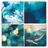 FUNKY FOSSIL Paper Pack | Ocean Dreams | 8x8