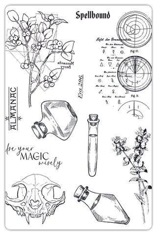 FUNKY FOSSIL Stamp | Cast a Spell | A5