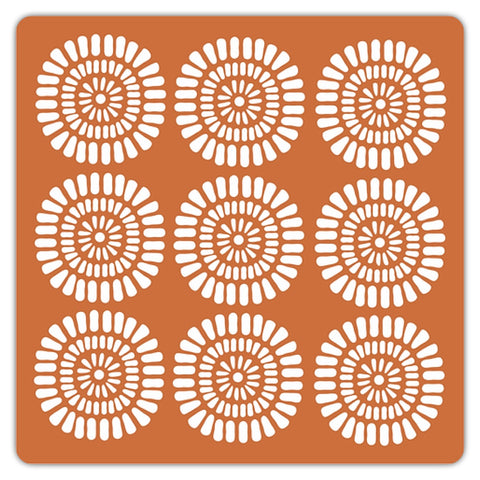 FUNKY FOSSIL Stencil | Sundials