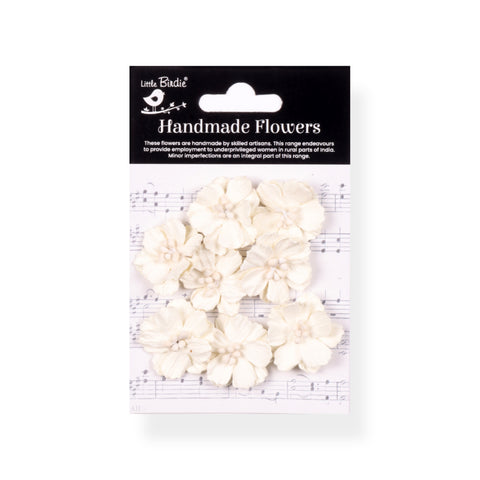 LITTLE BIRDIE Frona | Ivory Pearl Flowers