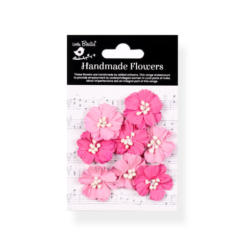 LITTLE BIRDIE Frona | Precious Pink Flowers