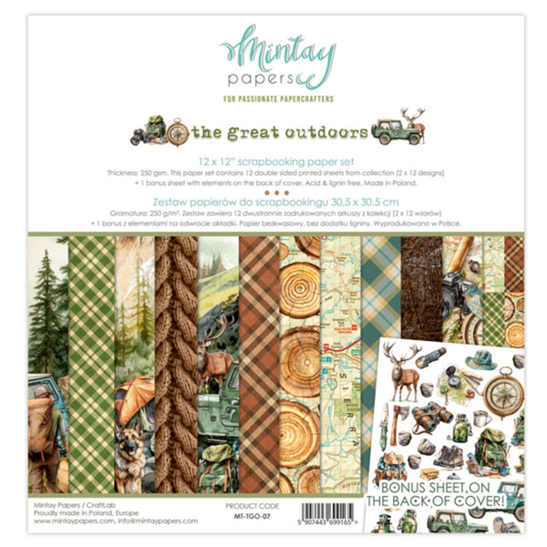 MINTAY Paper Pack | The Great Outdoors 12x12