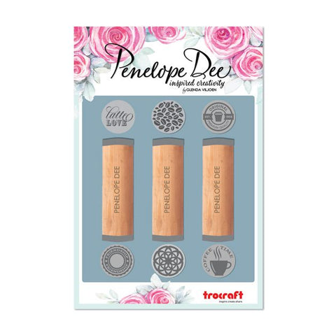 PENELOPE DEE  Mocha | Wax Seal Stamp Set