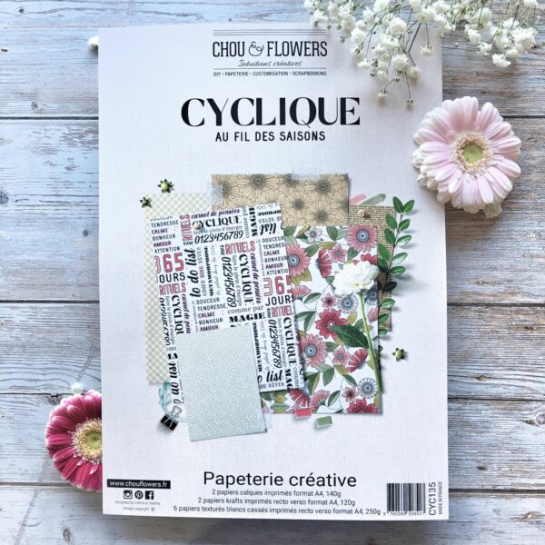 CHOU&FLOWERS Cyclique | Paper Pack A4