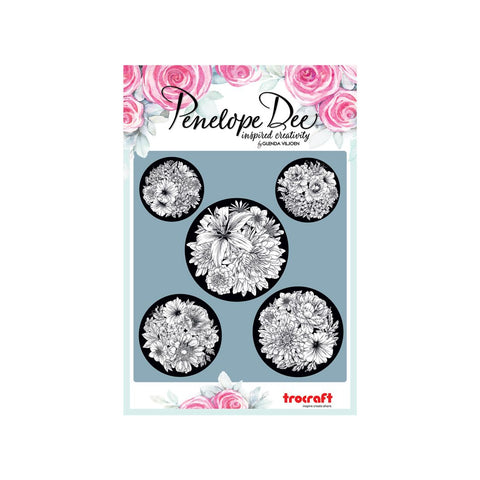 PENELOPE DEE Georgina | Embellishment | Acrylic Floral Motifs