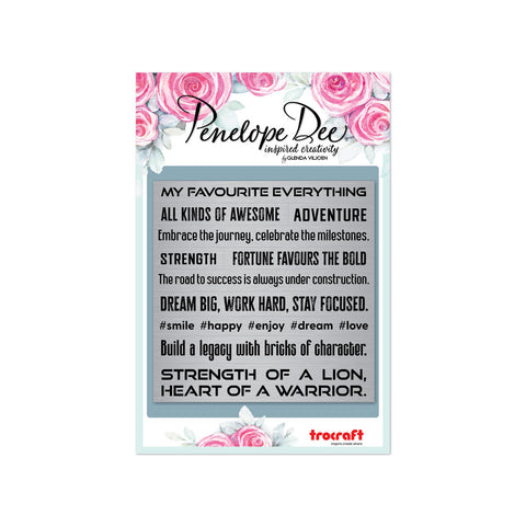 PENELOPE DEE Foundry | Acrylic Journal Strips