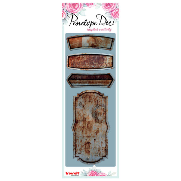 PENELOPE DEE Foundry | Rusted Label Stickers