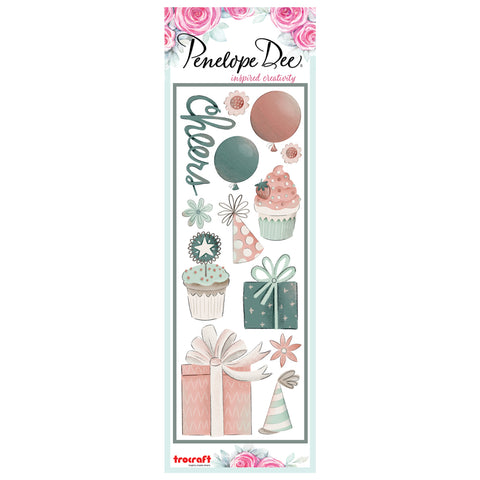 PENELOPE DEE  Cheers | Journal Stickers