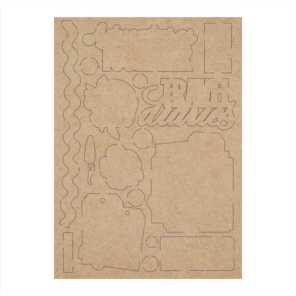 PENELOPE DEE Serendipity | A5 Kraft Backing for Paper Sticker Sheet