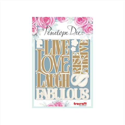 PENELOPE DEE Gilded Garden | Word Sentiments