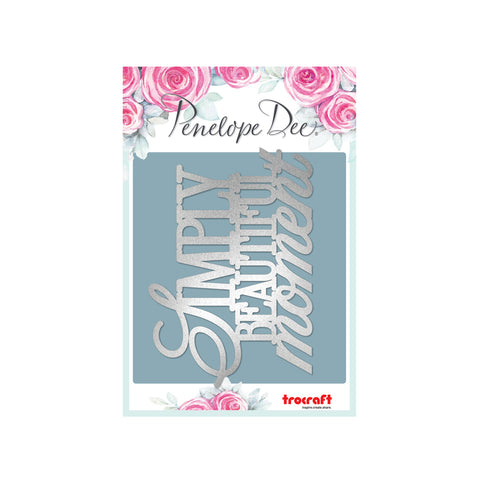 PENELOPE DEE  Aurelia bloom | Simply Beautiful Moment Title in Acrylic