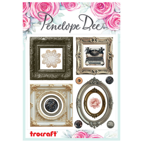 PENELOPE DEE Aurelia Bloom | Journal Frame Stickers