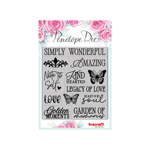 PENELOPE DEE Aurelia Bloom | Acrylic Journal Strips