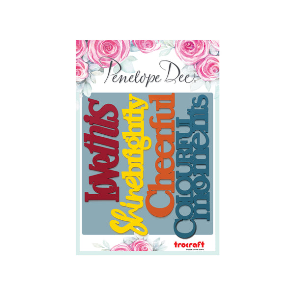 PENELOPE DEE  Electrique | Acrylic Word Sentiments