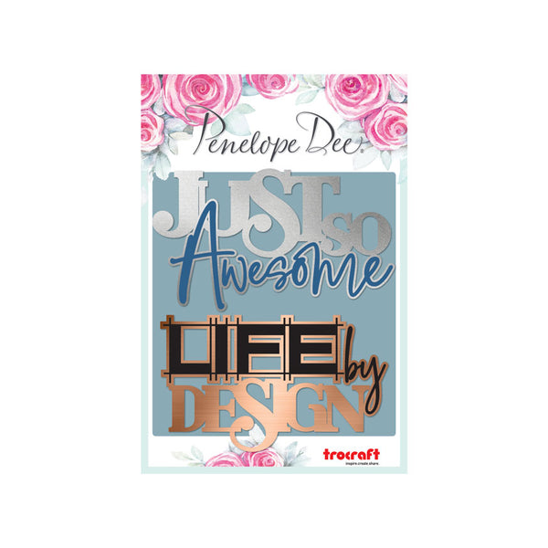 PENELOPE DEE  Blueprint | Acrylic Word Sentiments