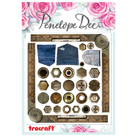 PENELOPE DEE Blueprint | Embellish-It Stickers