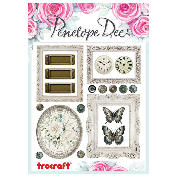 PENELOPE DEE Petals and Sage | Journal Frame Stickers