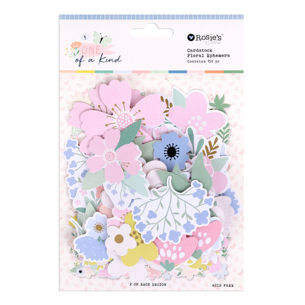 ROSIE'S STUDIO One-of-a-Kind | Cardstock Floral Ephemera