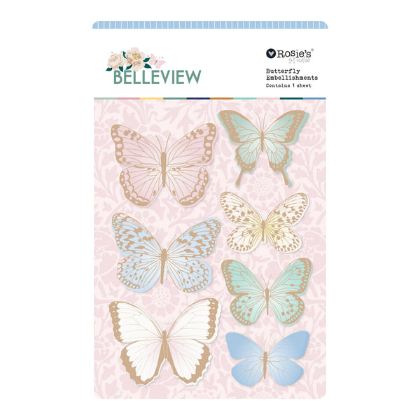 ROSIE'S STUDIO Belleview | Butterfly Embellishments